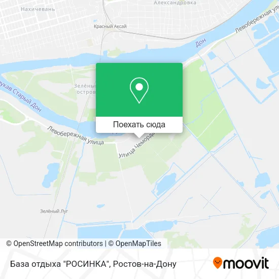 Карта База отдыха "РОСИНКА"