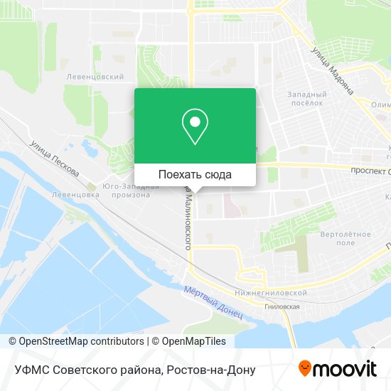 Карта УФМС Советского района