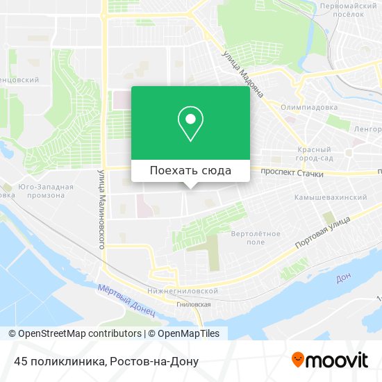 Карта 45 поликлиника