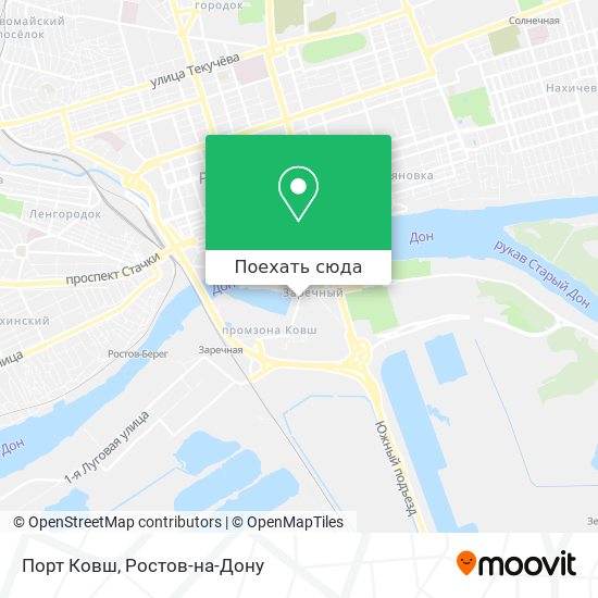 Карта Порт Ковш