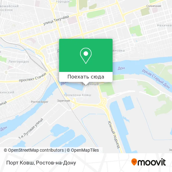 Карта Порт Ковш
