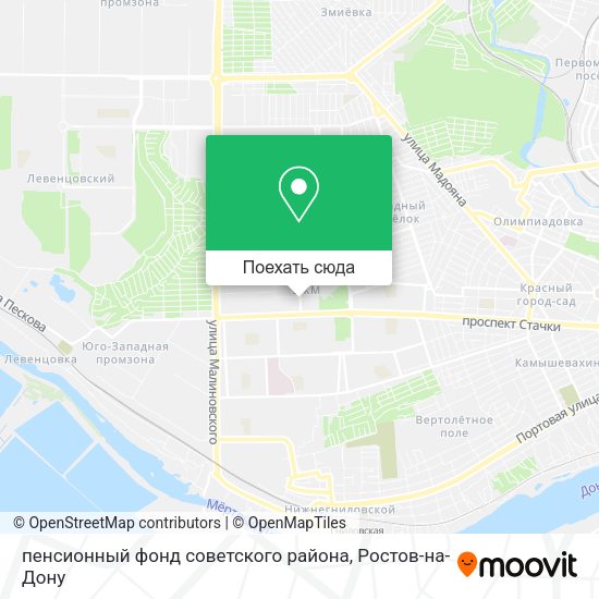 Карта пенсионный фонд советского района