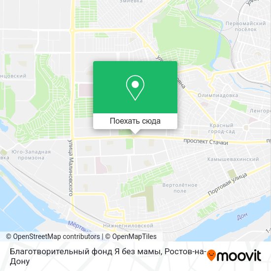 Карта Благотворительный фонд Я без мамы