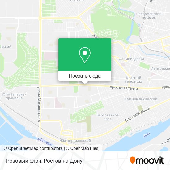 Карта Розовый слон