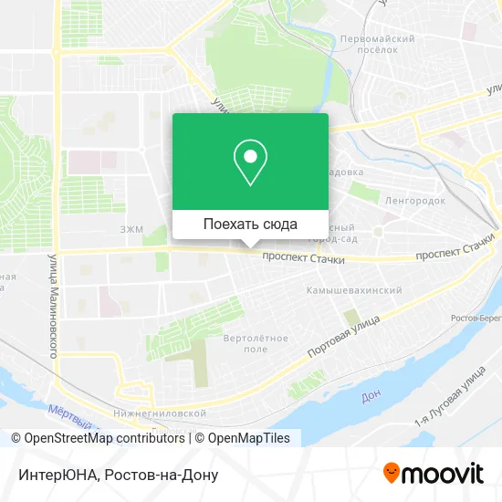 Карта ИнтерЮНА