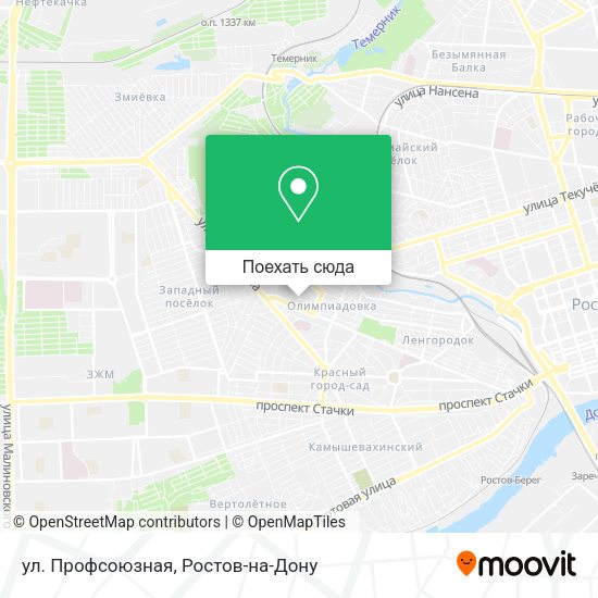 Карта ул. Профсоюзная