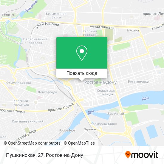 Карта Пушкинская, 27