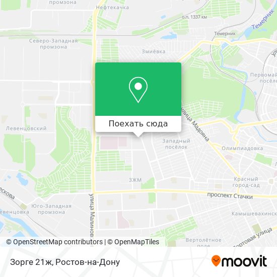 Карта Зорге 21ж