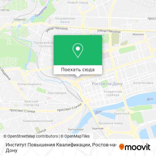 Карта Институт Повышения Квалификации