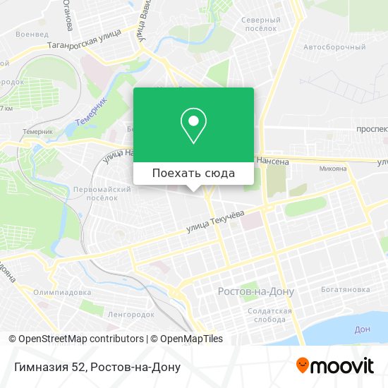 Карта Гимназия 52