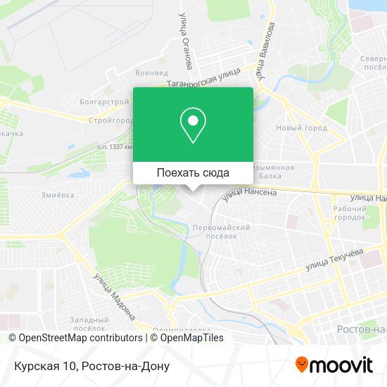 Карта Курская 10