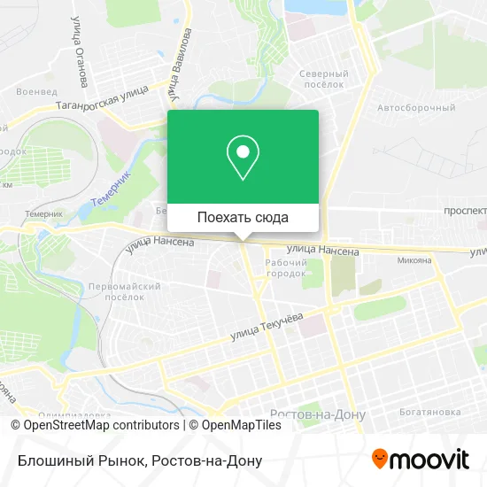 Карта Блошиный Рынок