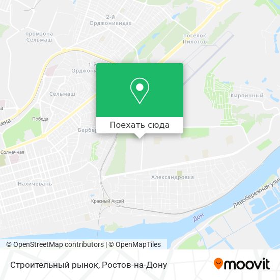 Карта Строительный рынок