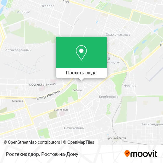 Карта Ростехнадзор