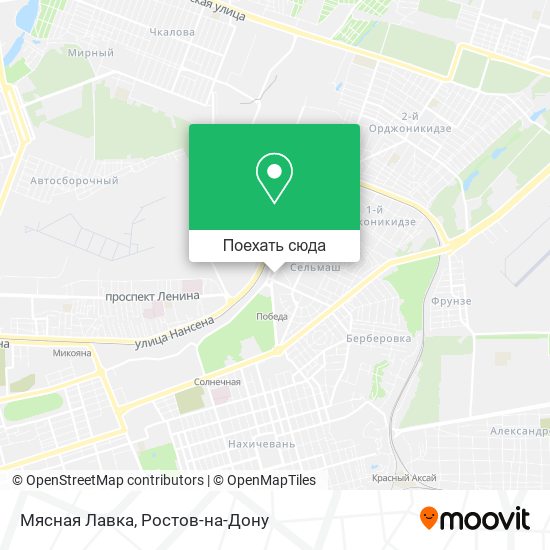 Карта Мясная Лавка