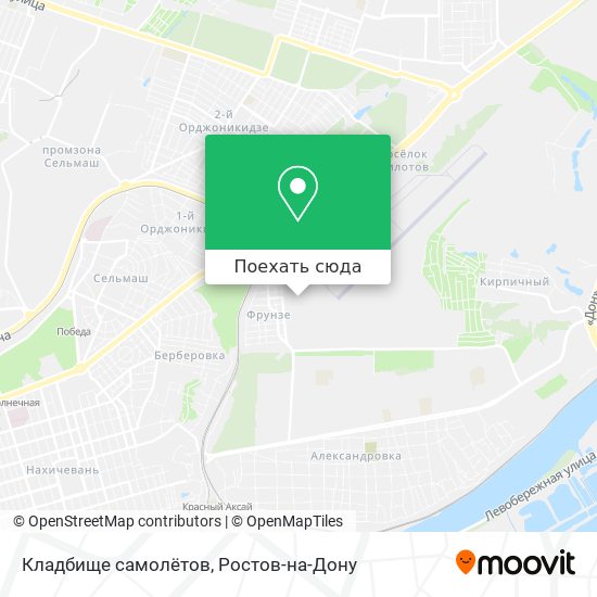 Карта Кладбище самолётов
