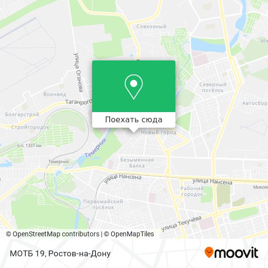 Карта МОТБ 19