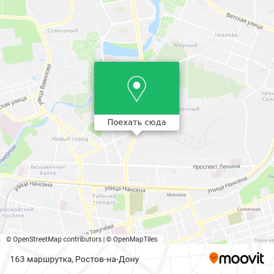 Карта 163 маршрутка