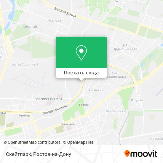 Карта Скейтпарк