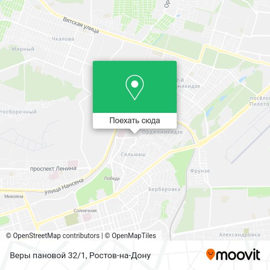 Карта Веры пановой 32/1