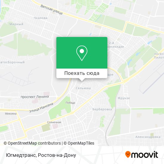 Карта Югмедтранс