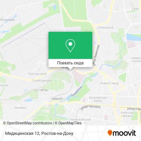 Карта Медицинская 12