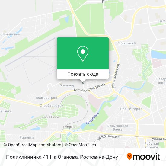 Карта Поликлинника 41 На Оганова