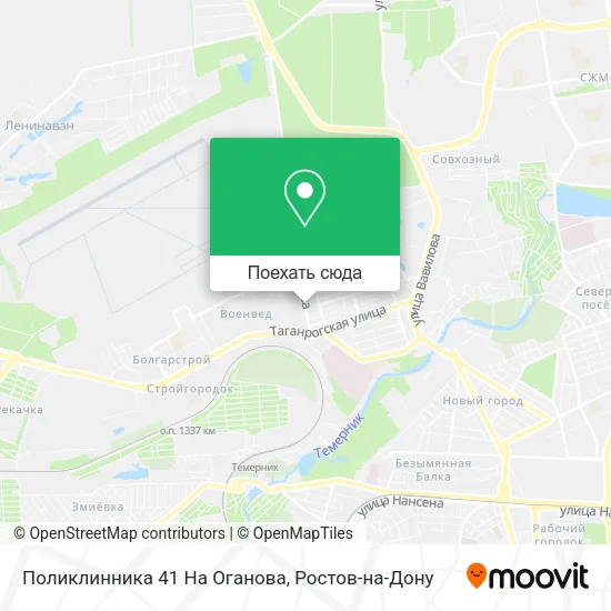 Карта Поликлинника 41 На Оганова