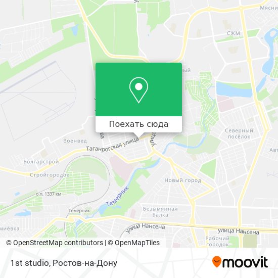Карта 1st studio