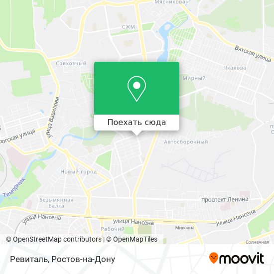 Карта Ревиталь