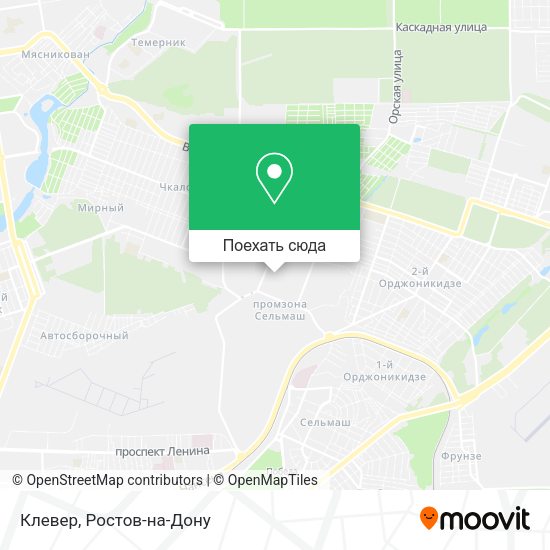 Карта Клевер