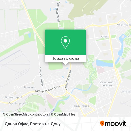 Карта Данон Офис