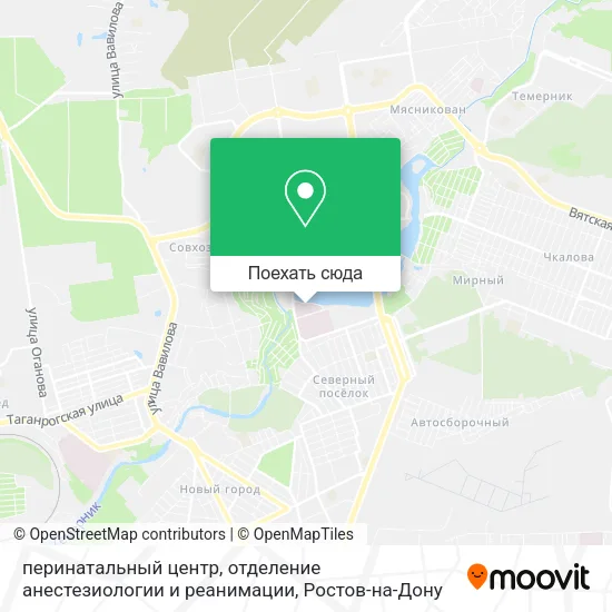 Карта перинатальный центр, отделение анестезиологии и реанимации