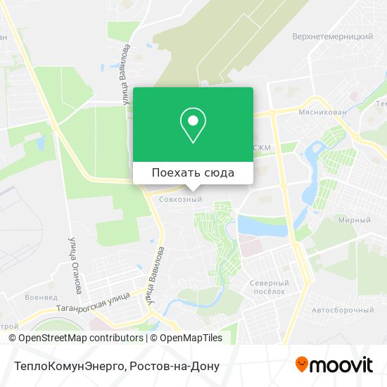 Карта ТеплоКомунЭнерго