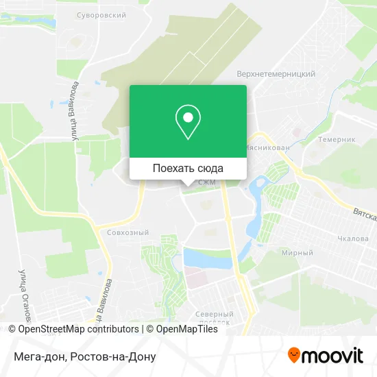 Карта Мега-дон
