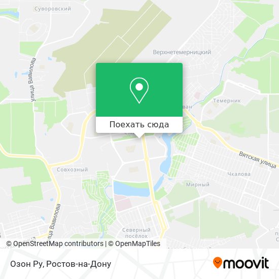 Карта Озон Ру