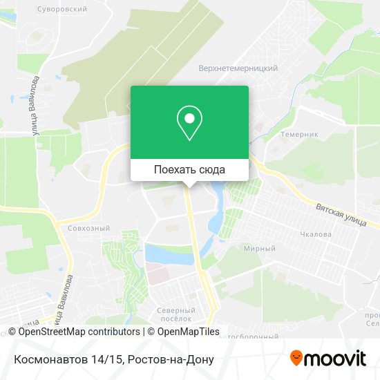 Карта Космонавтов 14/15