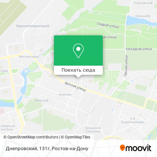 Карта Днепровский, 131г