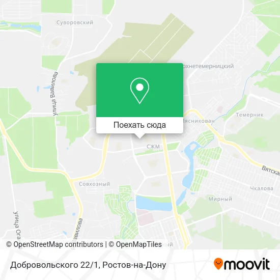 Карта Добровольского 22/1