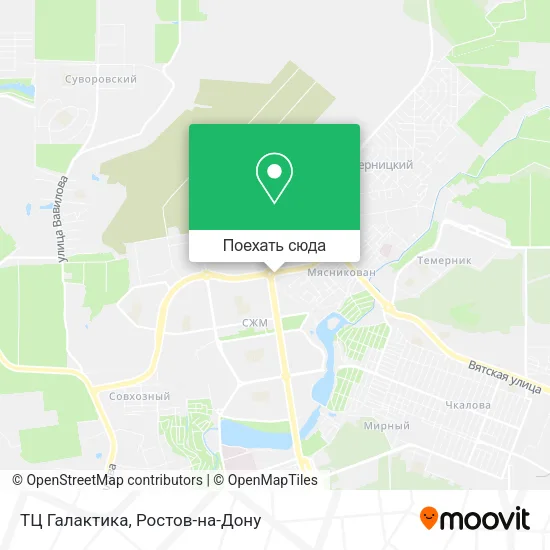 Карта ТЦ Галактика