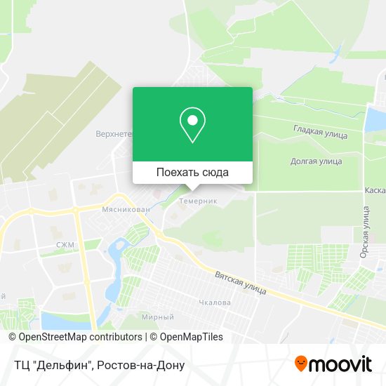 Карта ТЦ "Дельфин"