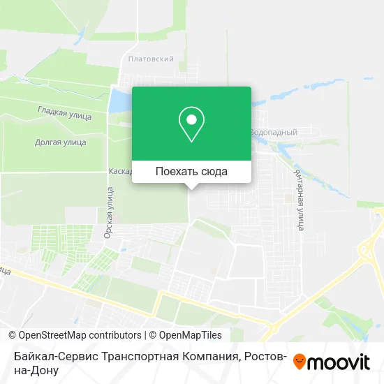 Карта Байкал-Сервис Транспортная Компания