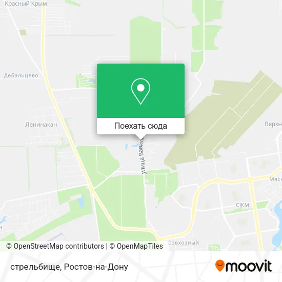 Карта стрельбище