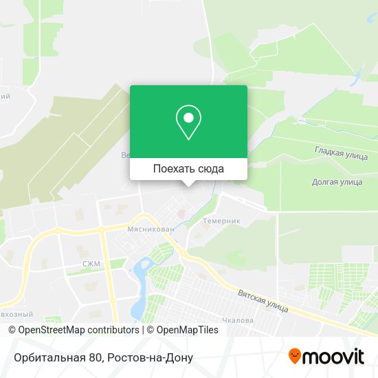 Карта Орбитальная 80