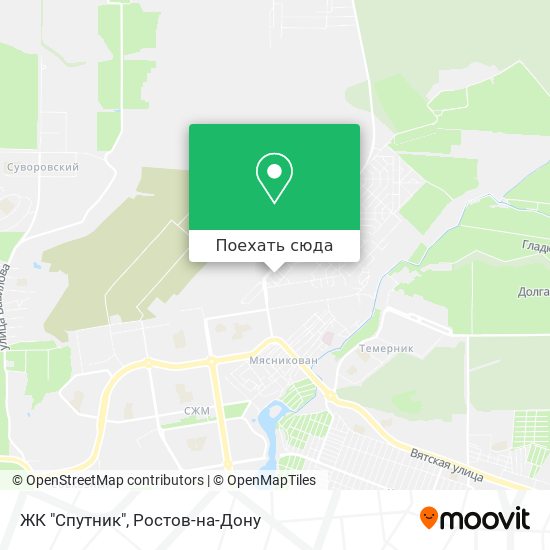 Карта жк спутник