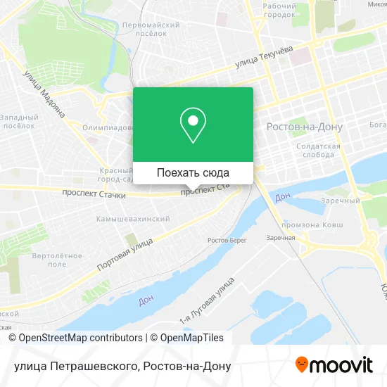 Карта улица Петрашевского