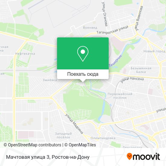 Карта Мачтовая улица 3
