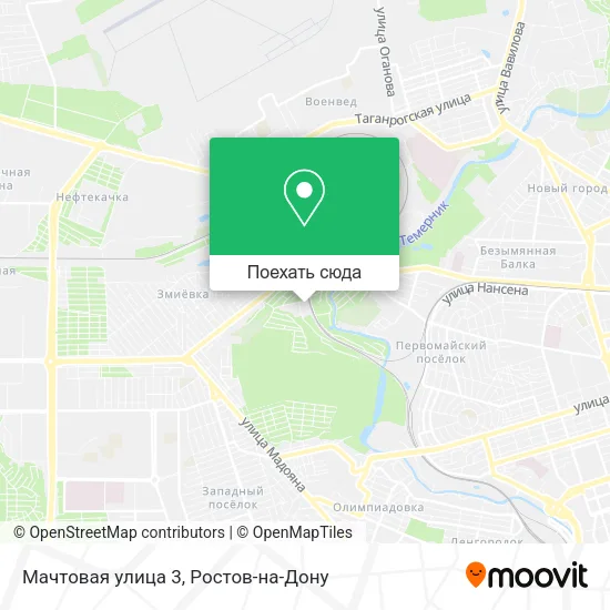 Карта Мачтовая улица 3