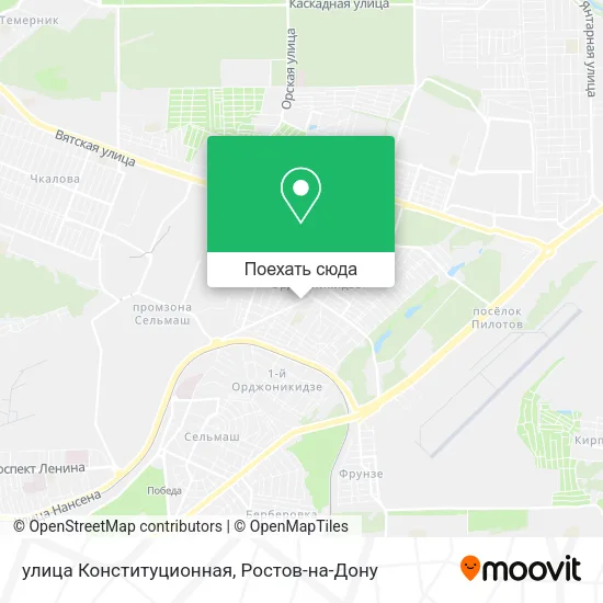 Карта улица Конституционная