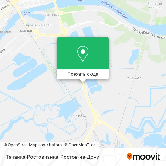 Карта Тачанка-Ростовчанка